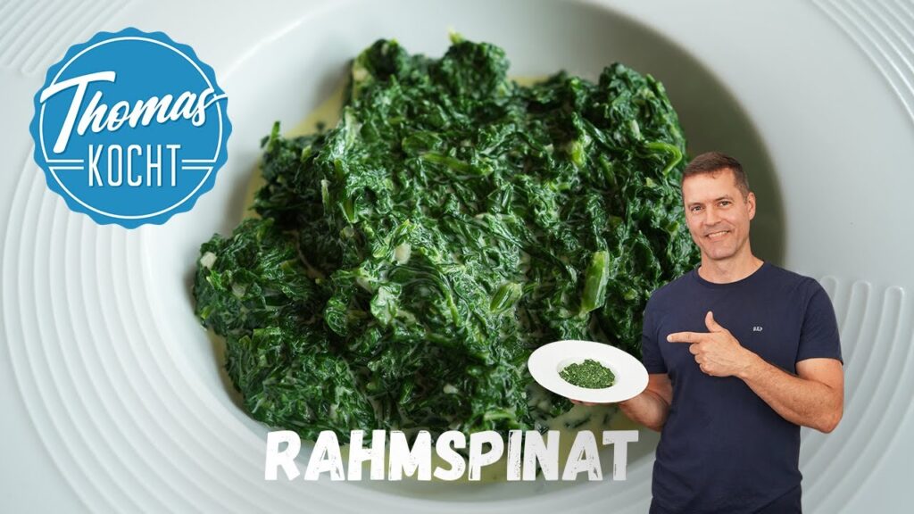 Rahmspinat ganz einfach selber machen