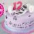 Violetta Torte / Disney Motivtorte / Sallys Welt