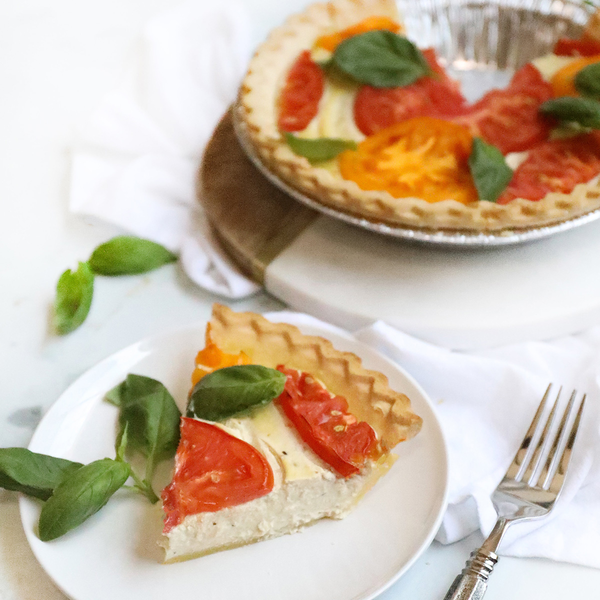 Vegane Tomaten-Basilikum-Quiche | Blog