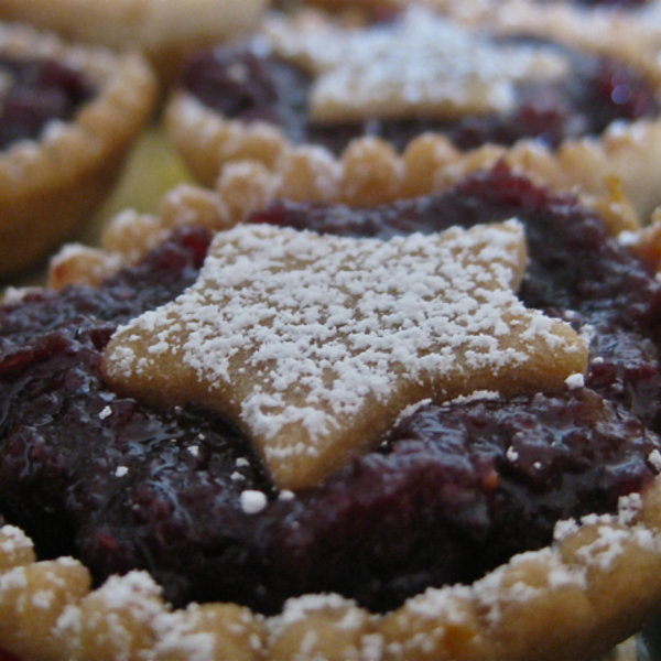 Allergikerfreundliche vegane Mince Pies mit Früchten