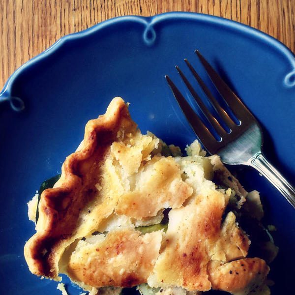 Kartoffelsalat-Chicken-Pot-Pie – Vegan mit G