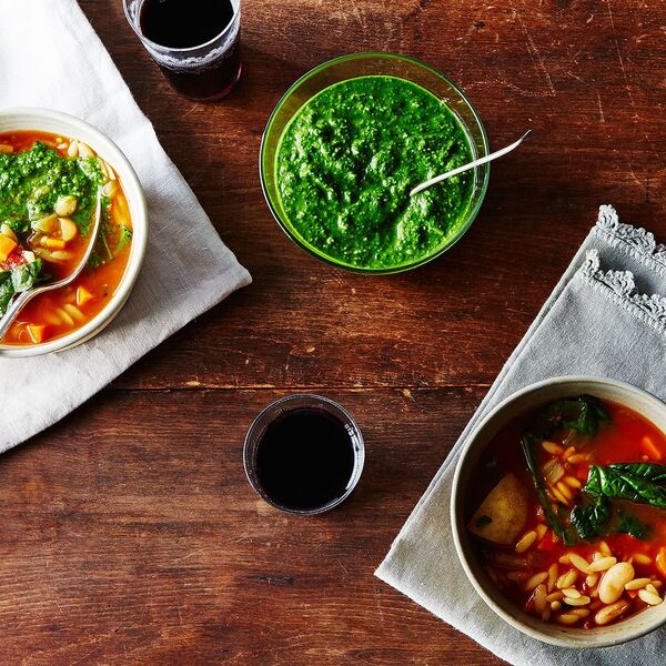 Soupe au Pistou für kaltes Wetter