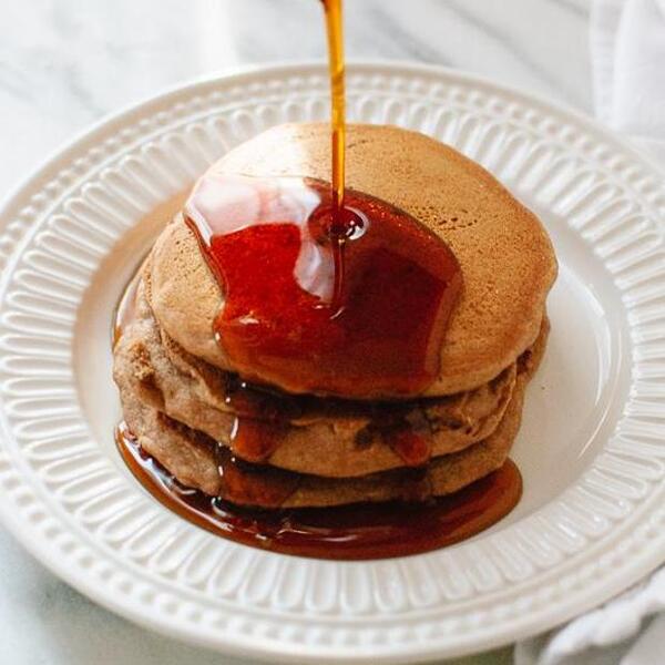 Super einfache vegane Pfannkuchen