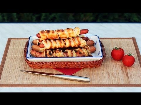 CORN DOGS italienisch | Grillrezept