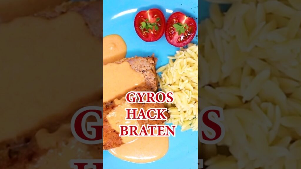 GYROS HACKBRATEN mit MERAXASAUCE #shorts