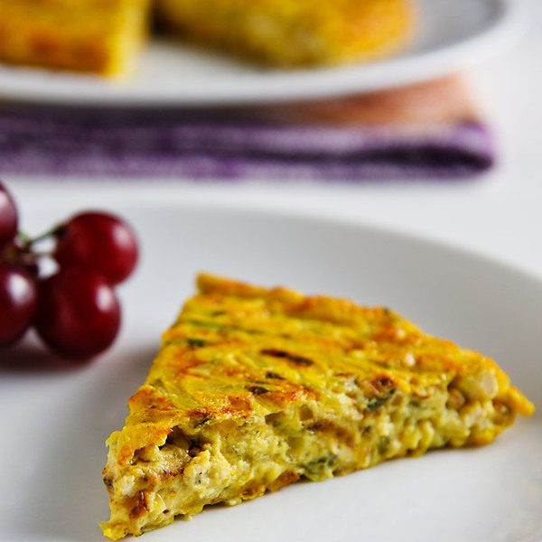 Vegane Zucchini-Frittata