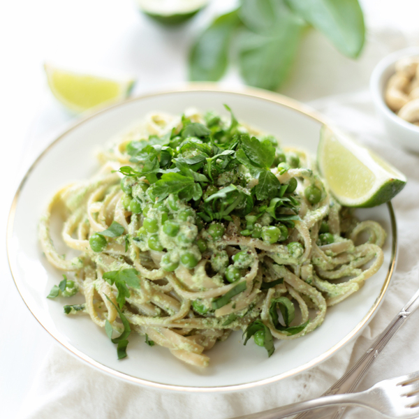 Cremige Bärlauch-Frühlingspasta