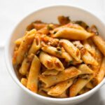 Vegane Penne Rigate Pilz Bolognese