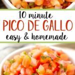 Einfaches Pico de Gallo (Whole30, Paleo, Vegan)