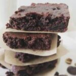 Fudgy Dark Chocolate Brownies: Vegan &