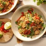 Pad Thai mit geräuchertem Tofu