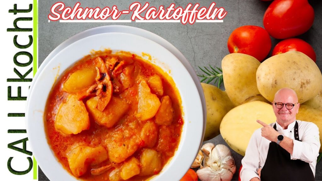 Leckere Kartoffel in kräftiger Tomatensoße geschmort!  Bestes Rezept