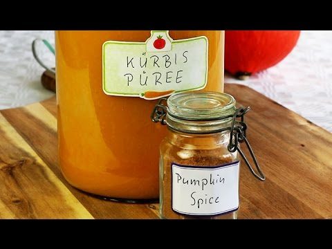 KÜRBIS PÜREE und PUMPKIN SPICE