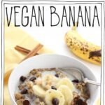 Veganes Bananenbrot mit Haferflocken