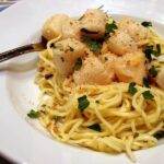 Capellini mit Jakobsmuscheln aus der Nantucket Bay