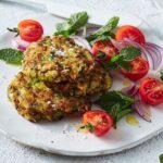 Vegane Zucchinipuffer