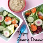 Veganes Sesam-Dressing