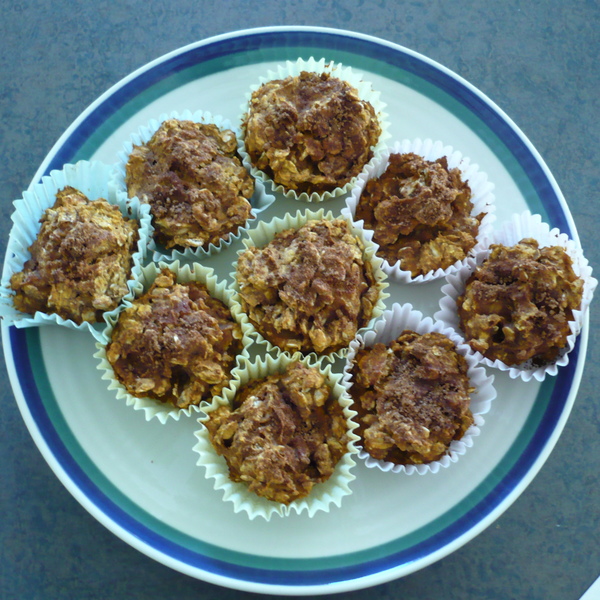 Vegane Kürbismuffins