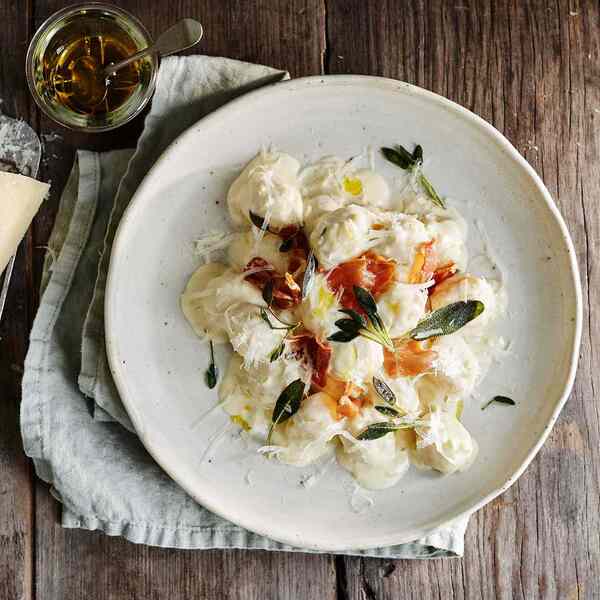 Gnocchi mit Trüffel-Parmesansauce