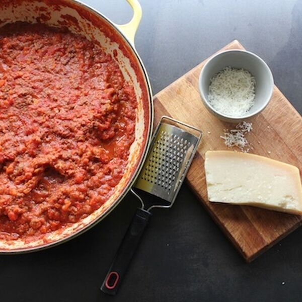 Einfache Bolognese-Sauce