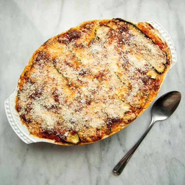 Zucchini-Lasagne