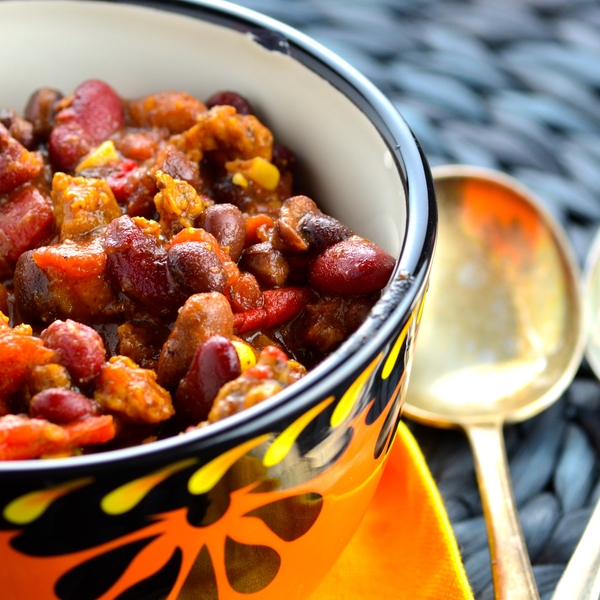 Gesundes veganes Chili