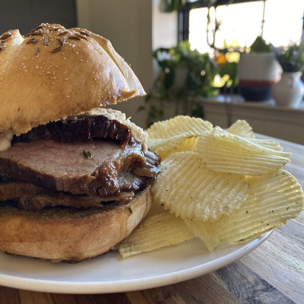 Rindfleisch auf Weck