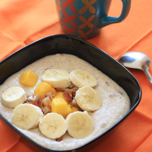 Cream of Wheat / Grieß - Frühstücksbrei mit Früchten und Nüssen