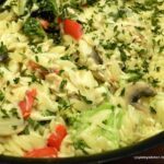 Cremige Orzo-Nudeln