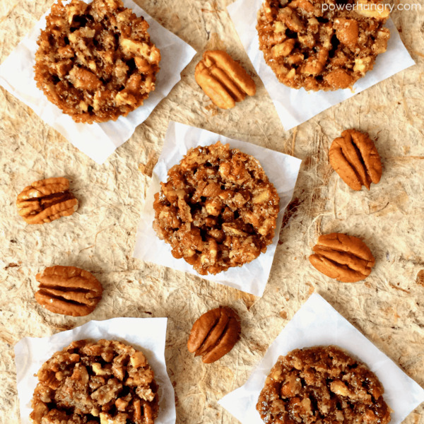 Gesunde Pecan Pie Bites {4 Zutaten, vegan}