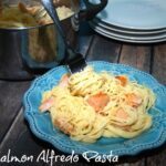 Lachs Alfredo Pasta