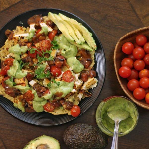 Vegane Tofu Taco Bowl Ethisch und schick